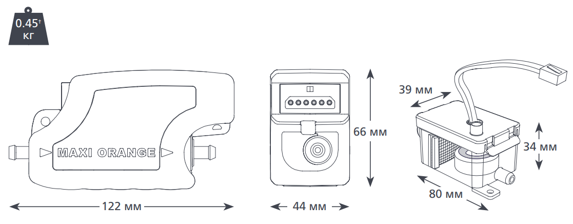 Дренажный насос Aspen Pumps Maxi Orange 