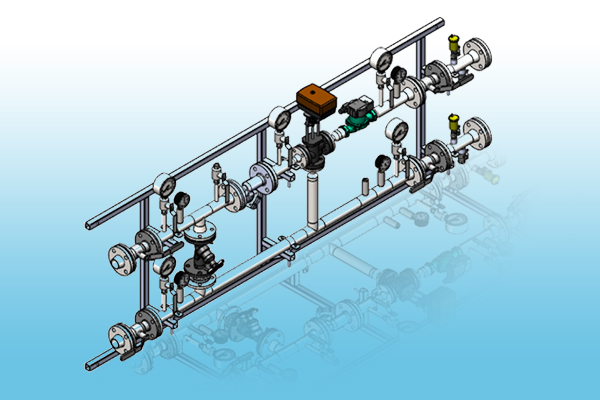 Смесительные узлы HORT для вентиляционных установок
