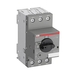 Авт. выкл. ABB MS116-10.0, Iт.р.=6,3...10A, Рдвиг.= 4 кВт, 50кА