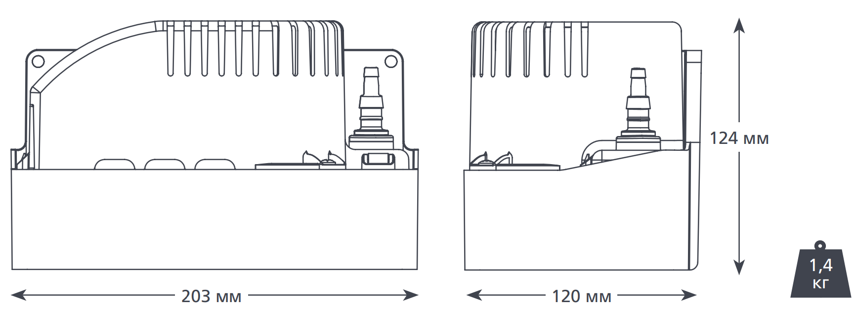 Дренажный насос Aspen Pumps Alarm Boiler 