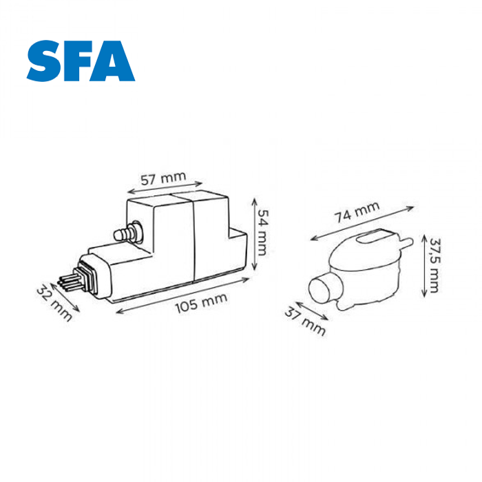 Дренажный насос SFA Sanicondens Clim Mini S SFA Sanicondens Clim Mini S