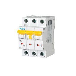 Авт. выкл. EATON PL7 3P 63A, тип С, 10кА, 3М