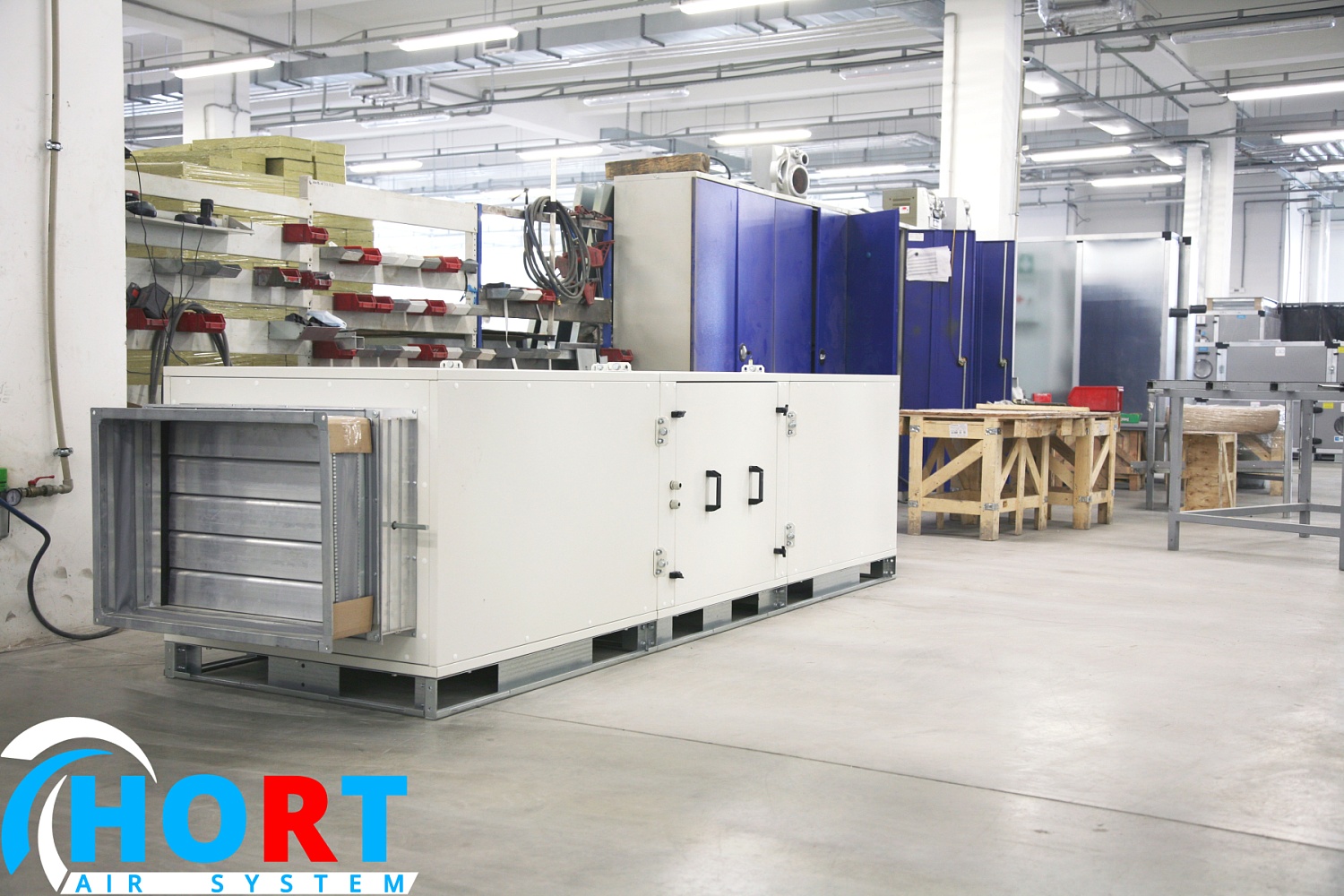 Бескаркасные климатические установки