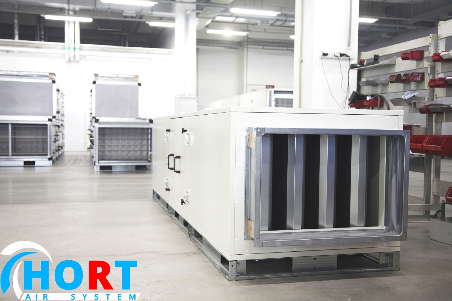 Бескаркасные климатические установки