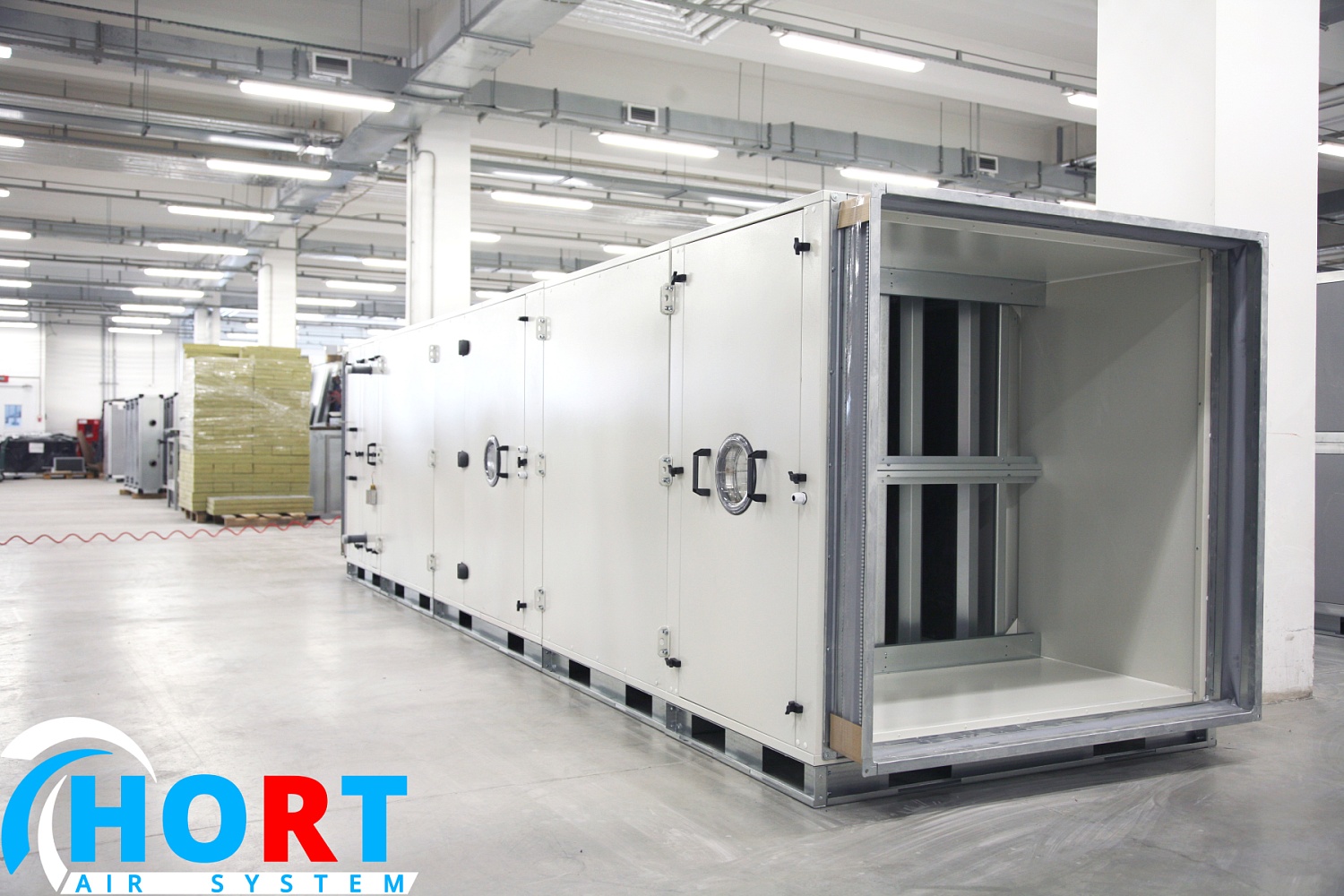 Бескаркасные климатические установки